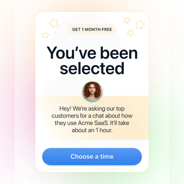 Don't chase customers, they opt-in themselves